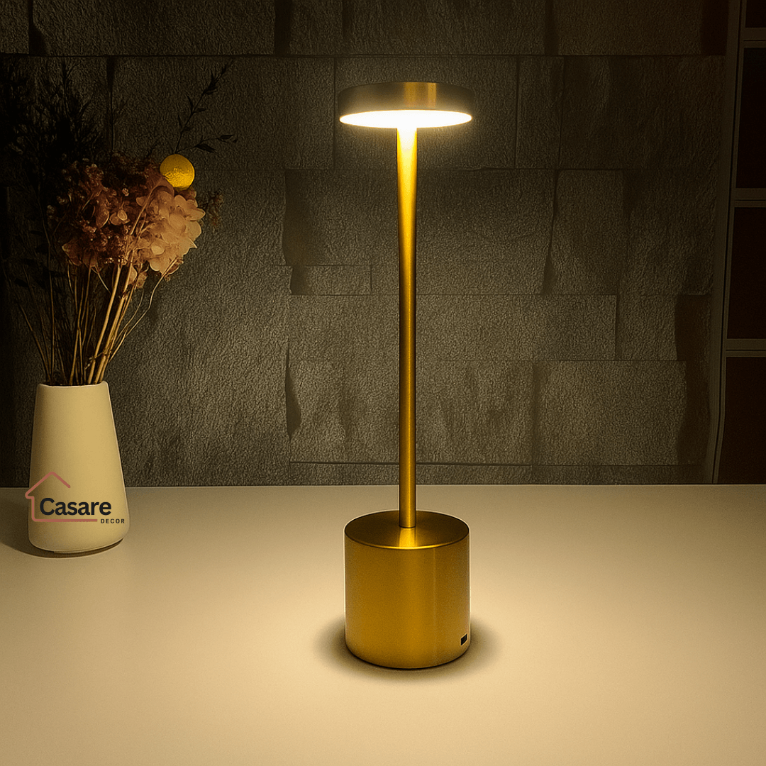 Luminaria de Mesa Recarregavel Sem Fio – Casare