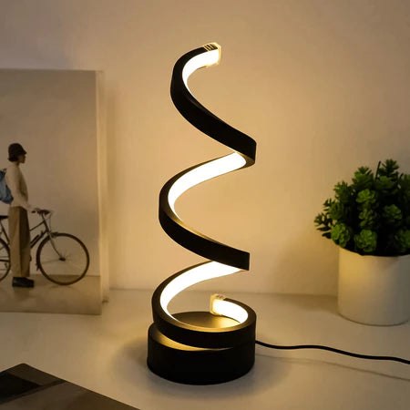 Luminária Espiral LED Minimalista Casare