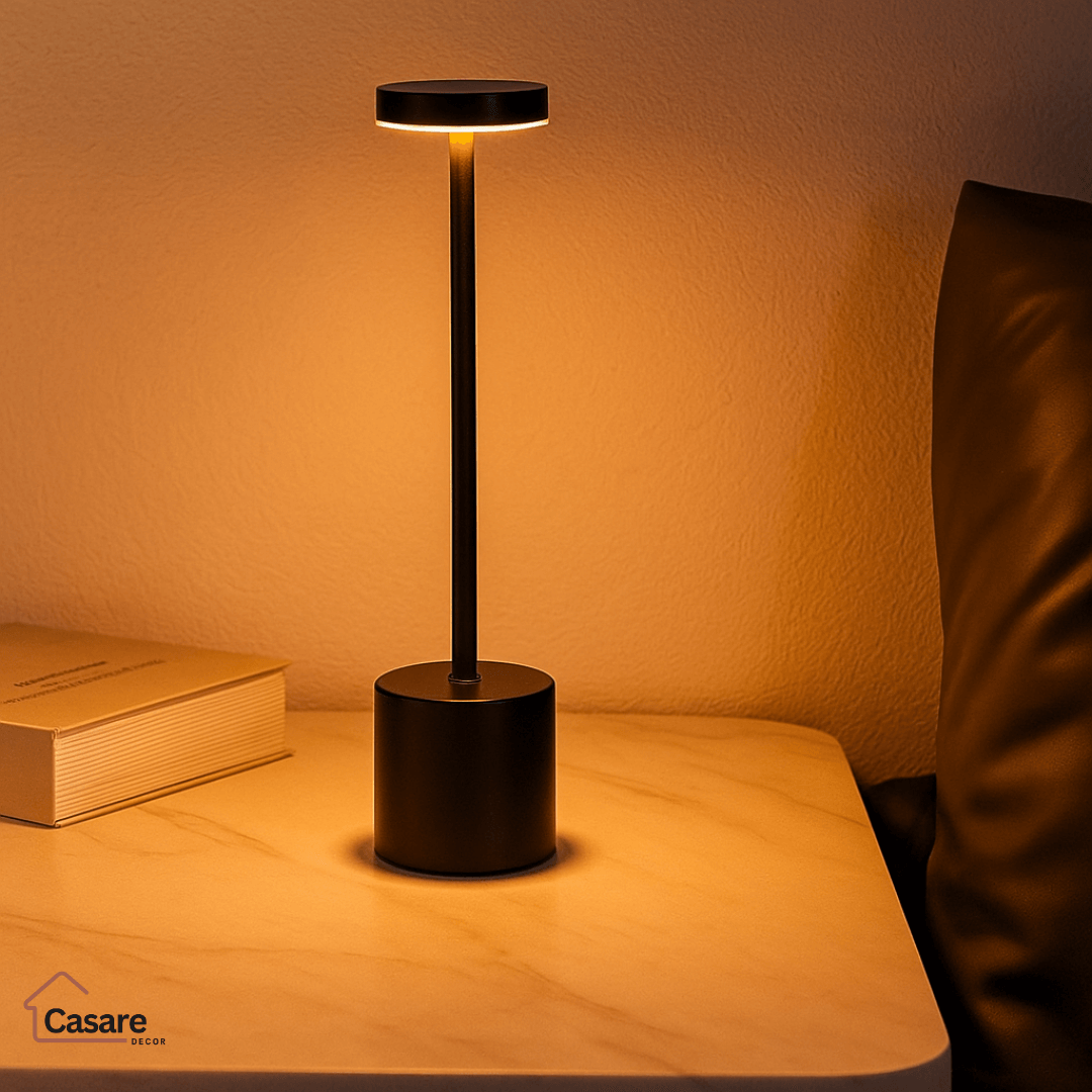 Luminaria de Mesa Recarregavel Sem Fio – Casare