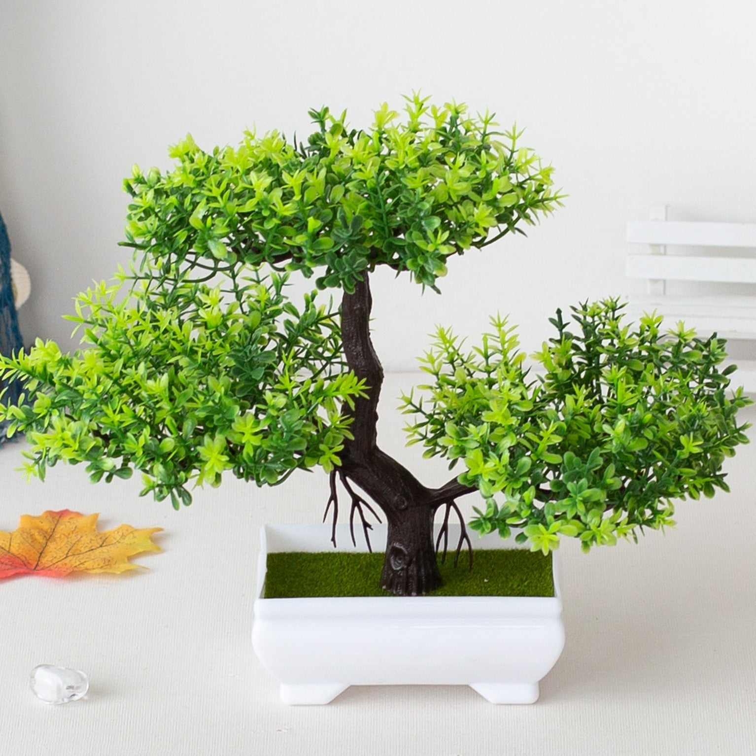 Bonsai Artificial Decorativo - Beleza e Tranquilidade Sem Manutenção