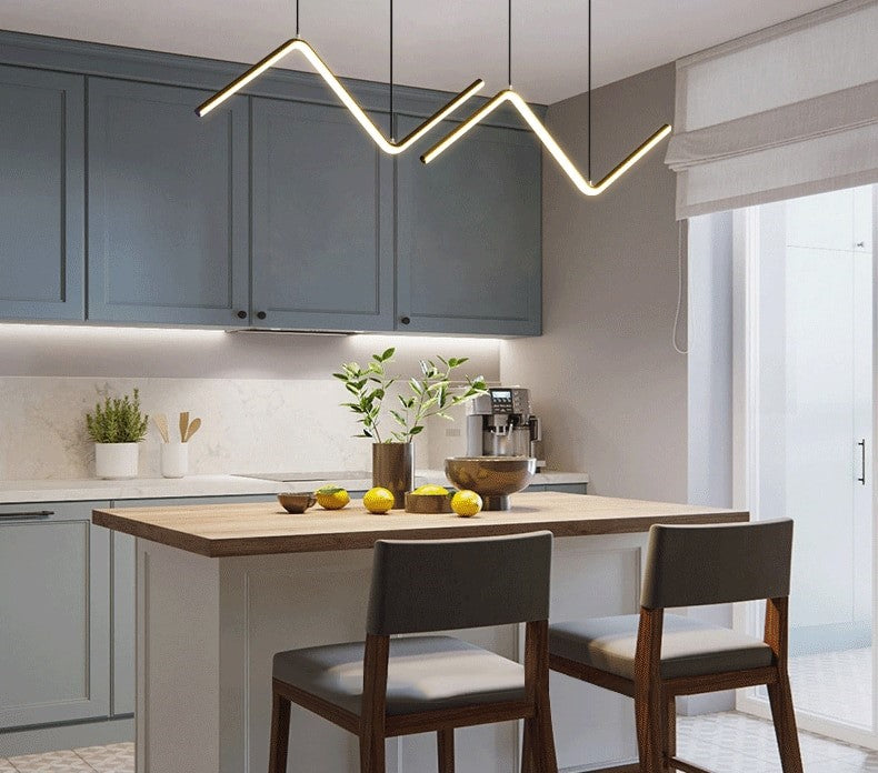 Pendente Minimalista LED – Sofisticação e Estilo para Ambientes Modernos