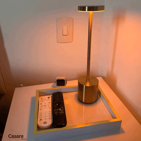 Luminaria de Mesa Recarregavel Sem Fio – Casare
