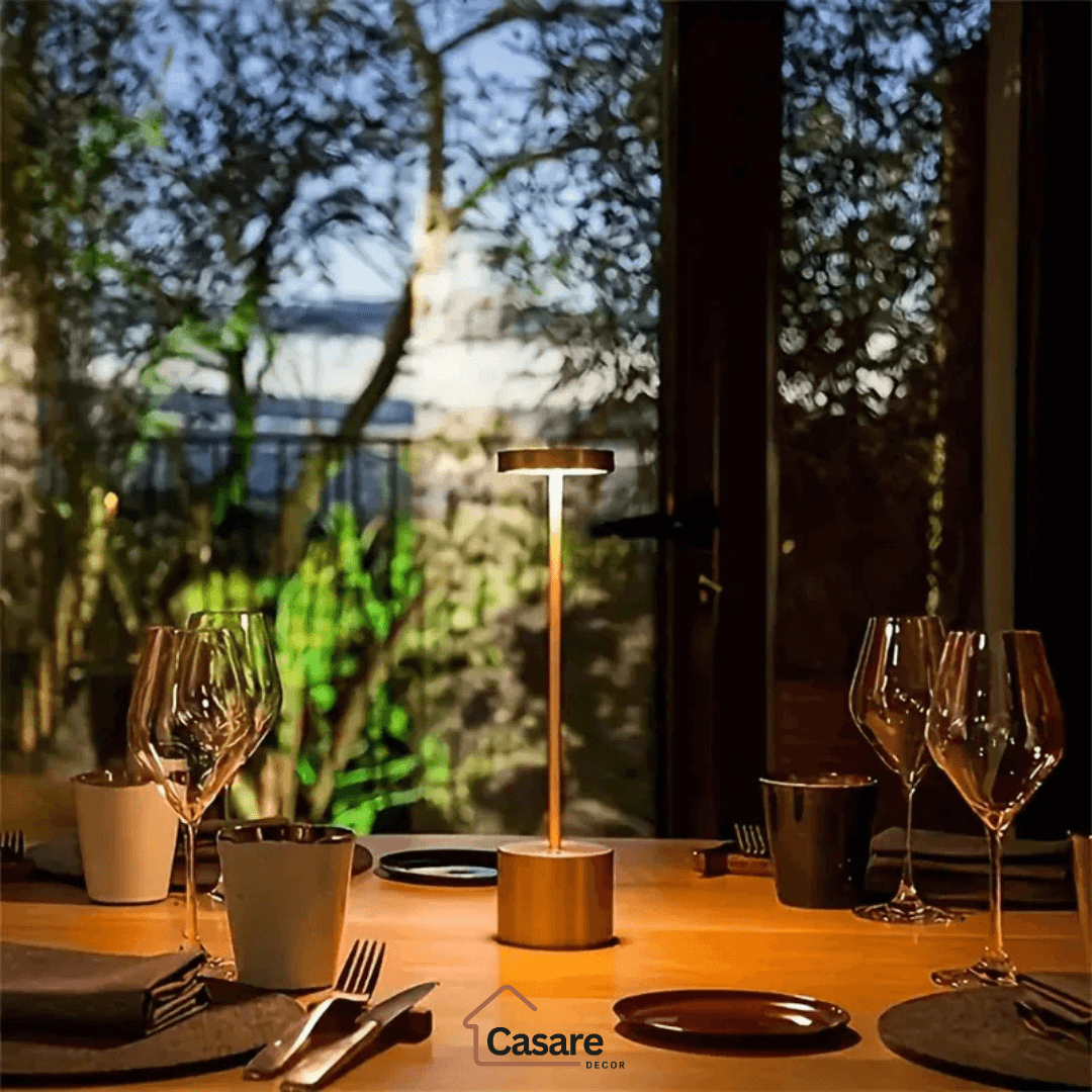 Luminaria de Mesa Recarregavel Sem Fio – Casare