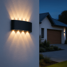 Arandela de Parede Externa LED à Prova d’Água – Casare