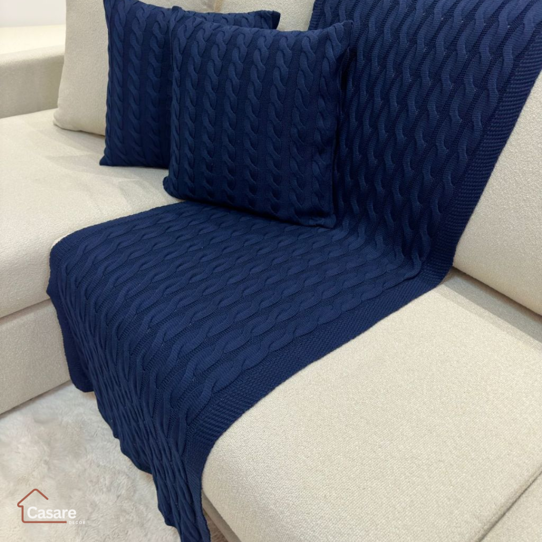 Manta Peseira Tricot Linna