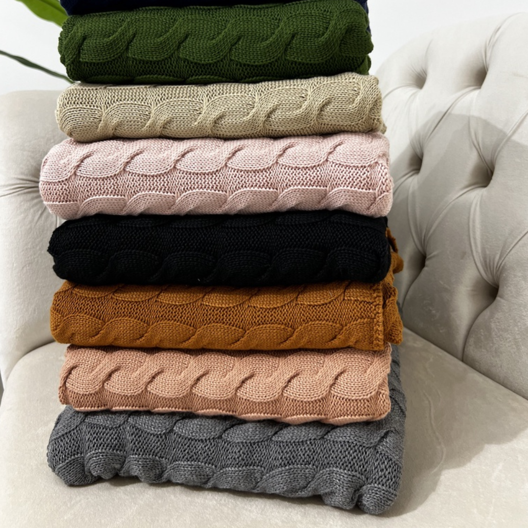 Manta Peseira Tricot Linna