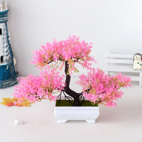 Bonsai Artificial Decorativo - Beleza e Tranquilidade Sem Manutenção