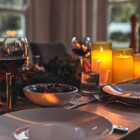 Vela de LED Decorativa – Iluminação Romântica sem Risco