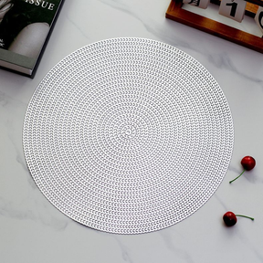 Jogo Americano Redondo de Luxo Casare — Kit com 4 ou 6 Unidades