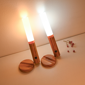 KIT 2 Luz Noturna Inteligente com Sensor LED Lâmpada Magnética Recarregável De Parede ou Cabeceira para Casa MT253 ( 6 )