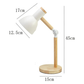 Luminária Arco Nórdico Articulado em Madeira